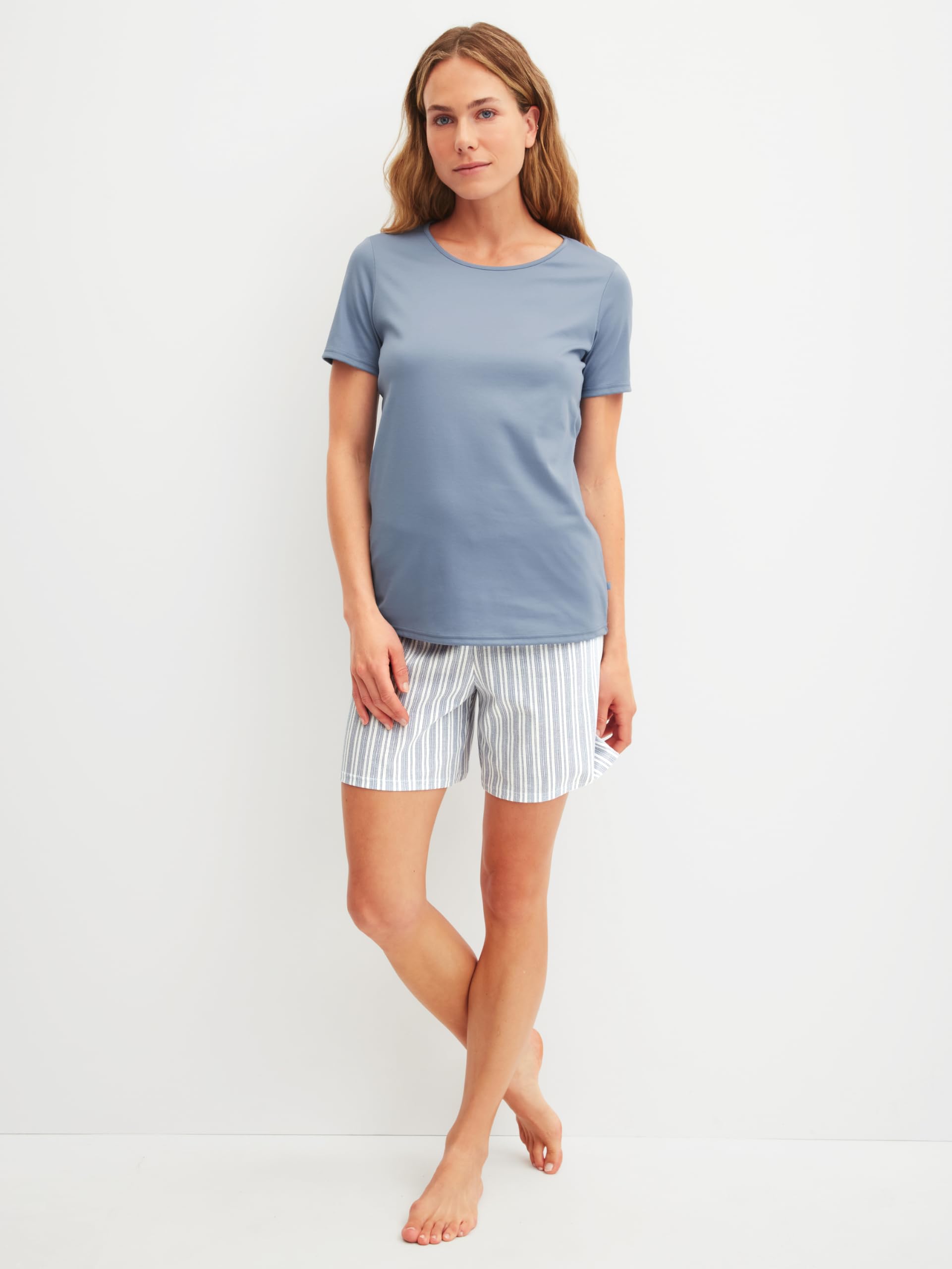 CALIDA Damen Striped Dreams Pyjamaset (1er Pack)