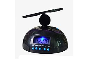 Creative Flying Helicopter Puzzle Alarm Clock