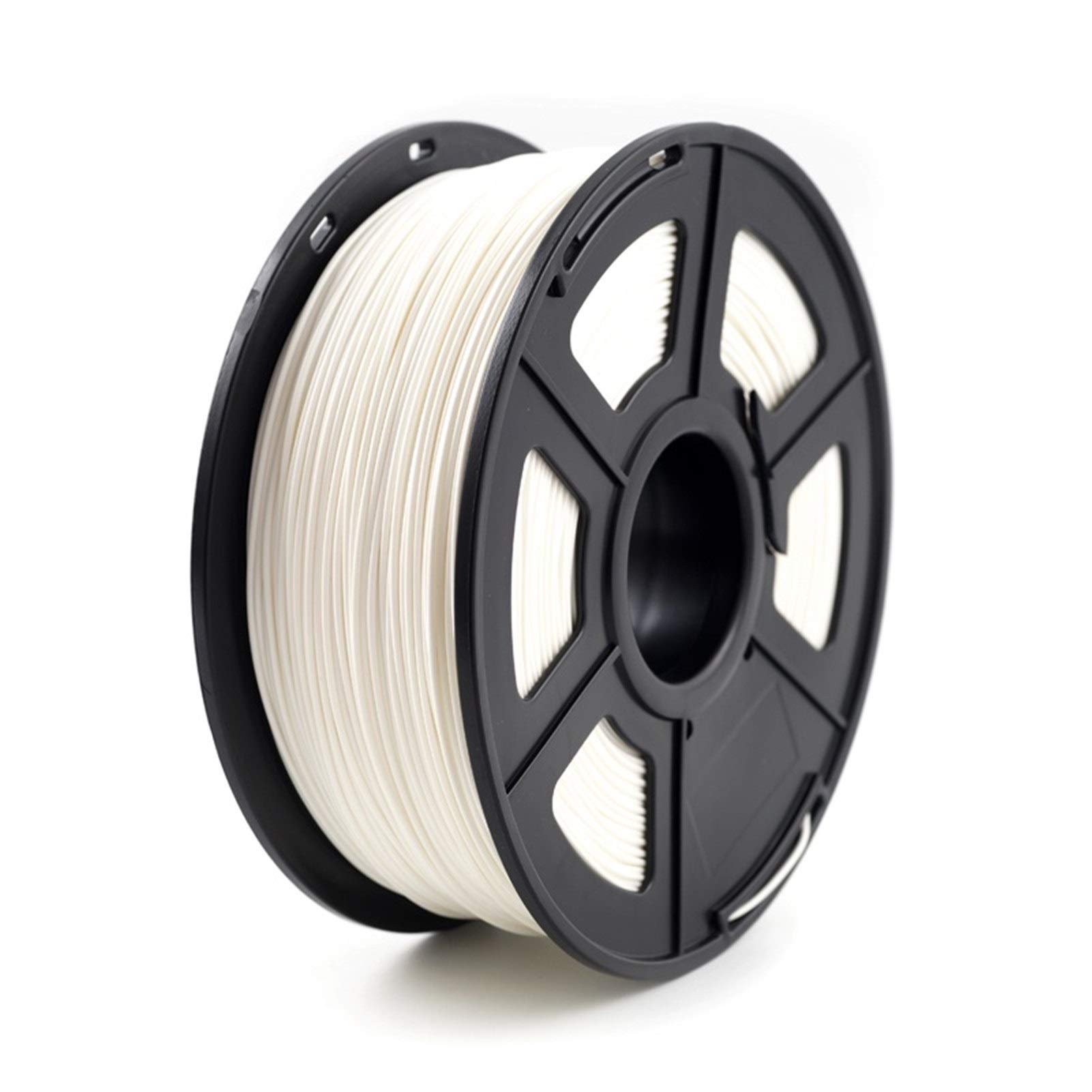 Filament do drukarki 3D, filament do drukowania 3D Filament do drukarki 3D ABS 1,75 mm 1 kg/2,2 funta Tworzywo ABS Materiał eksploatacyjny do drukarki 3D i filamentu ABS długopisu 3D (kolor: biały)