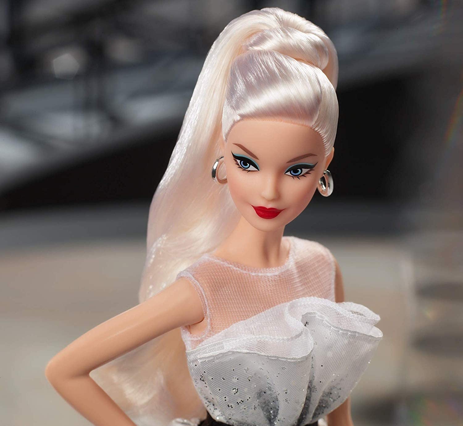 Amazon.com: Barbie Collector 60th Anniversary Doll, Blonde, with