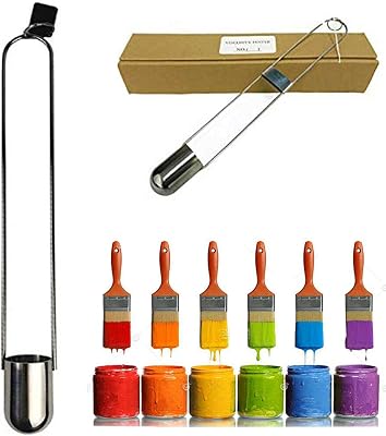 VTSYIQI Zahn Viscosity Cup 3# Zahn Cup ViscosityCup Viscometer Flow Cup3# with #3Cup Stainless Steel Volume 44ml ZahnCup Pore Size 3.86mm No.3Cup ASTM D4212 Standard