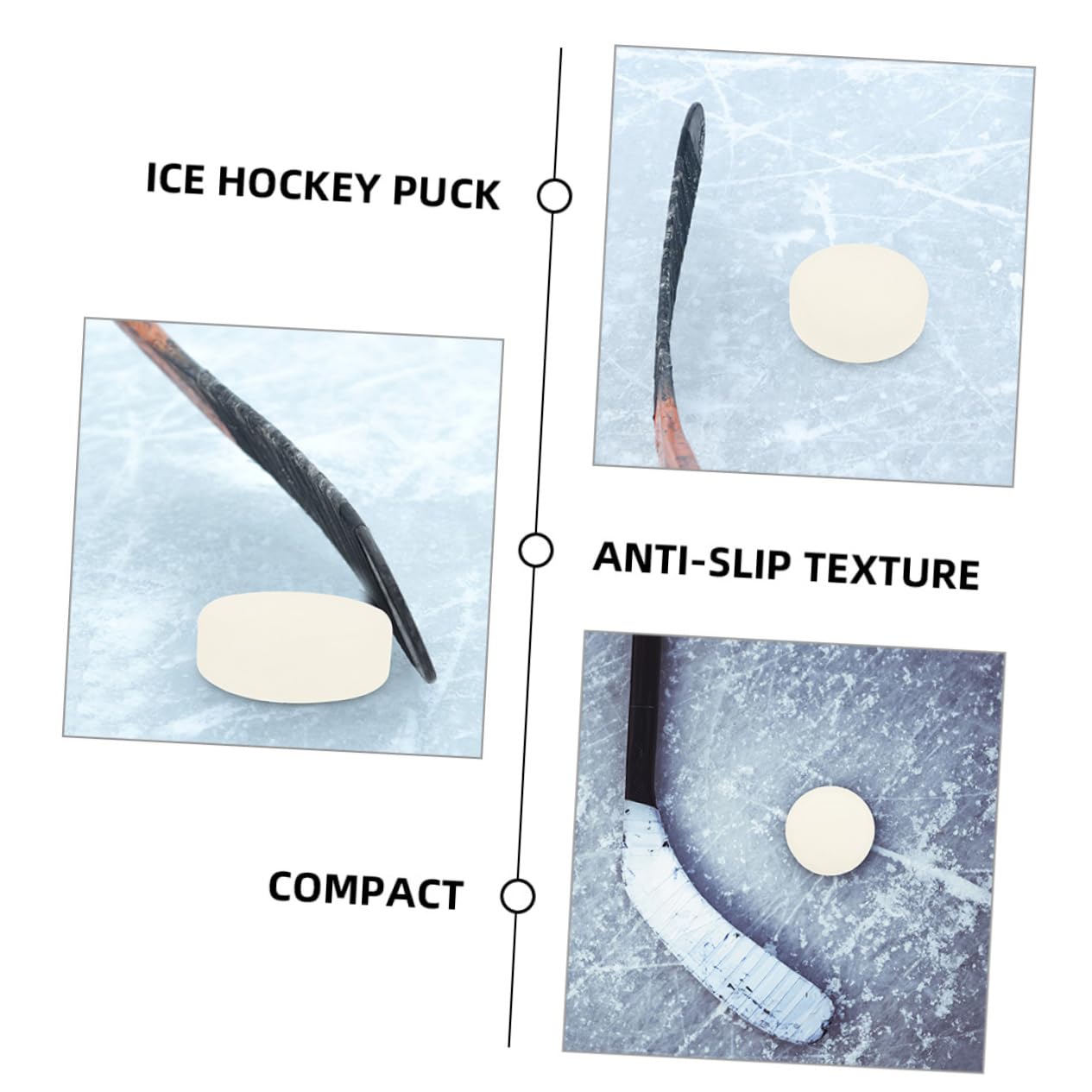 UPKOCH Entrenamiento De Hockey sobre Hielo Accesorio para Practicar Hockey Accesorio De Hockey Juego De Hockey Pelota De Hockey Hockey De Interior Práctica De Hockey Deportes