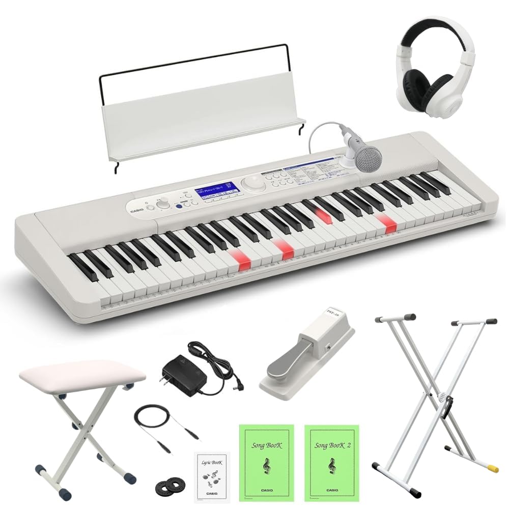 CASIO 光ナビ キーボード LK-211 スタンド 椅子 カバー セット CASIO 光ナビ キーボード LK-211 スタンド 椅子 カバー セット CASIO