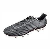 Premium Leather Soccer Cleats for Men & Women Classico Football FG Shoes – TPU Studs, Wide Fit, Durable Comfort, Black Cleats, Size - 6.5-13 (Unisex)