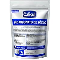 Calisul Bicarbonato de Sódio Premium Extra Fino, Embalagem Zip Lock, 1kg