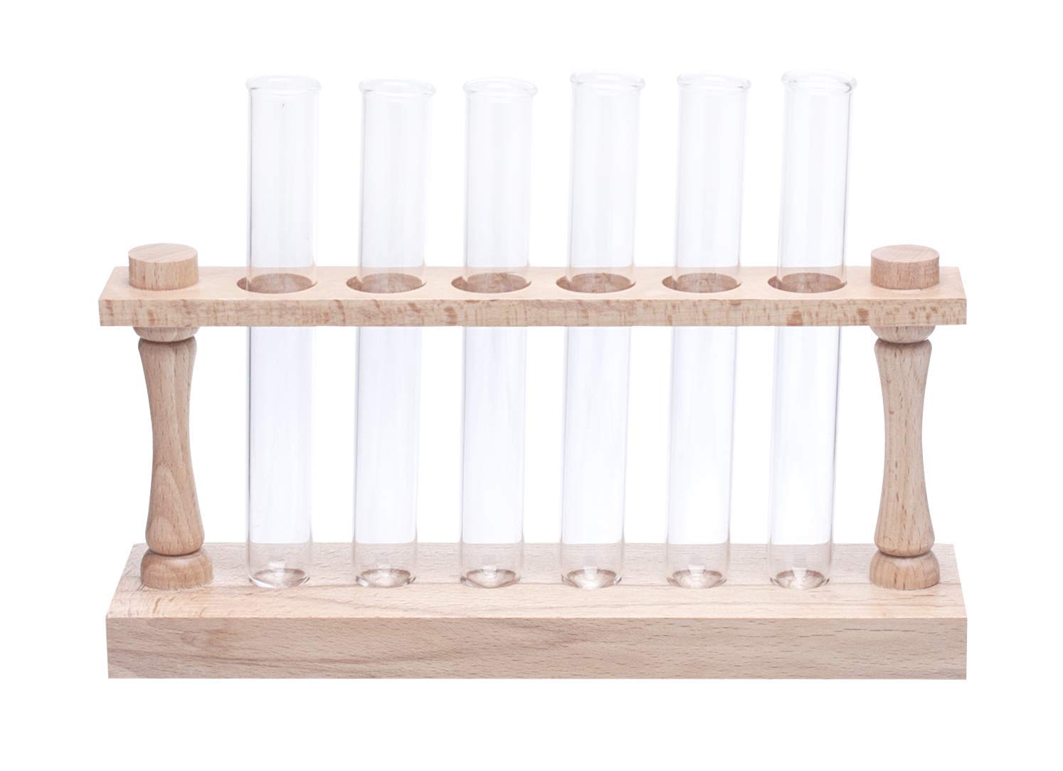 EISCO - Premium Test Tube Racking/Stand,6 Borosilicate 3.3 Test Tubes (30 ml each) Included, Combo Pack, Made Of Quality Wood, Polished, Dia. Up To 22 mm (B07JVGBJ5D) Amazon Price History, Amazon Price Tracker