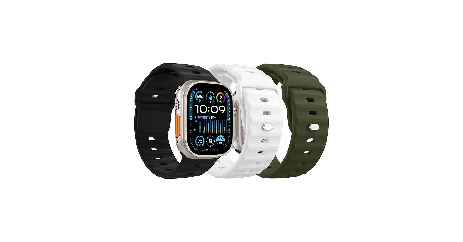 Amazon.com: MoKo 3Pack Ocean Band Compatible with Apple Watch