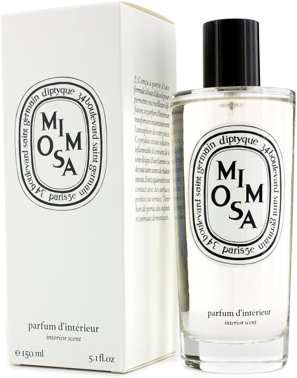 Diptyque Room Spray Mimosa 150ml Amazon.co.uk Home & Kitchen