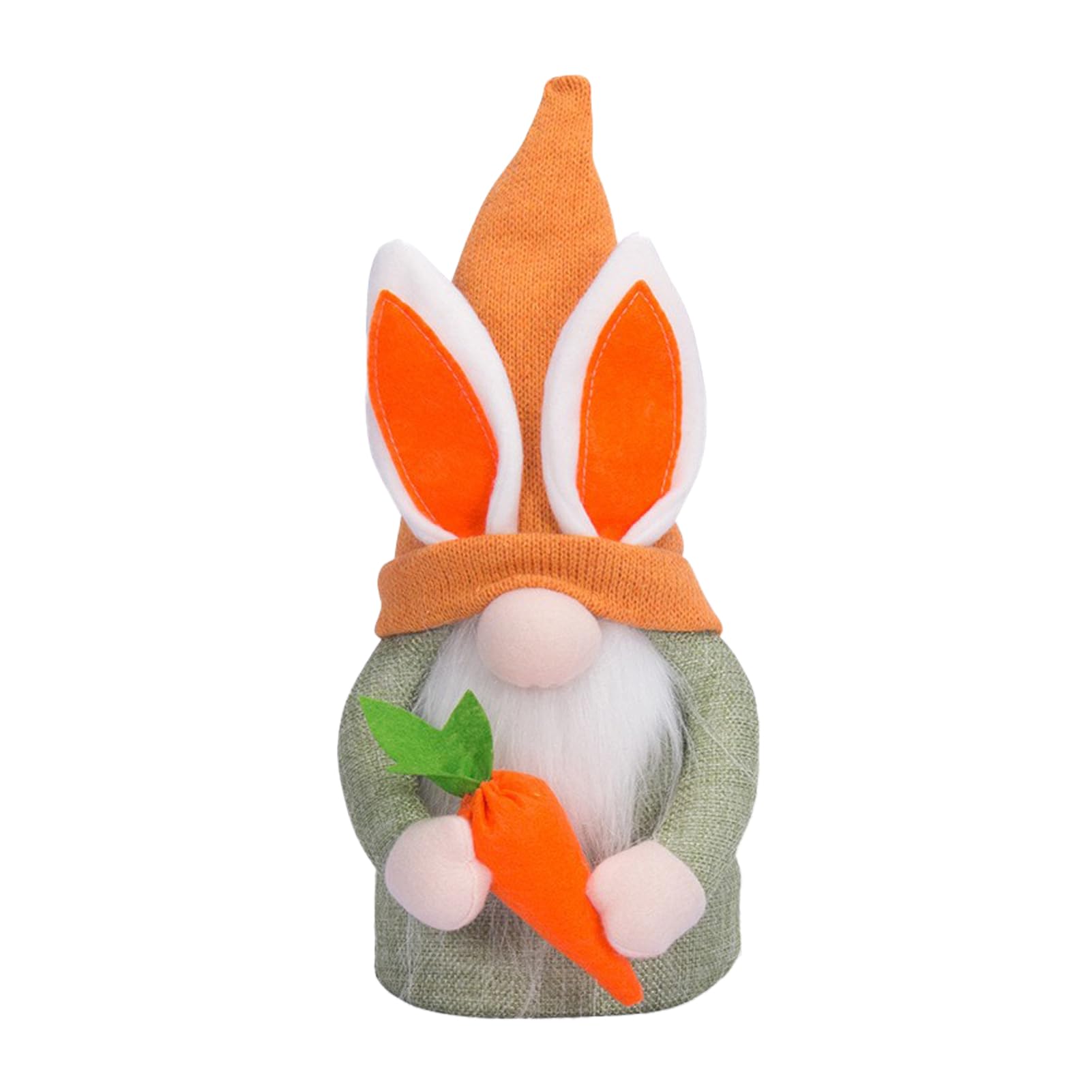 Set Decorazioni Pasquali In Legno - 18 Ornamenti Con Uova, Gnomo, Coniglietto E Carota - Con Luci A Stringa Da 3m - Ritagli Fai Da Te Per Albero Di Pasqua E Cestini - 2