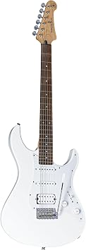 Yamaha PACIFICA012 White Electric Guitar, Beginner Entry Model Pacifica Yamaha