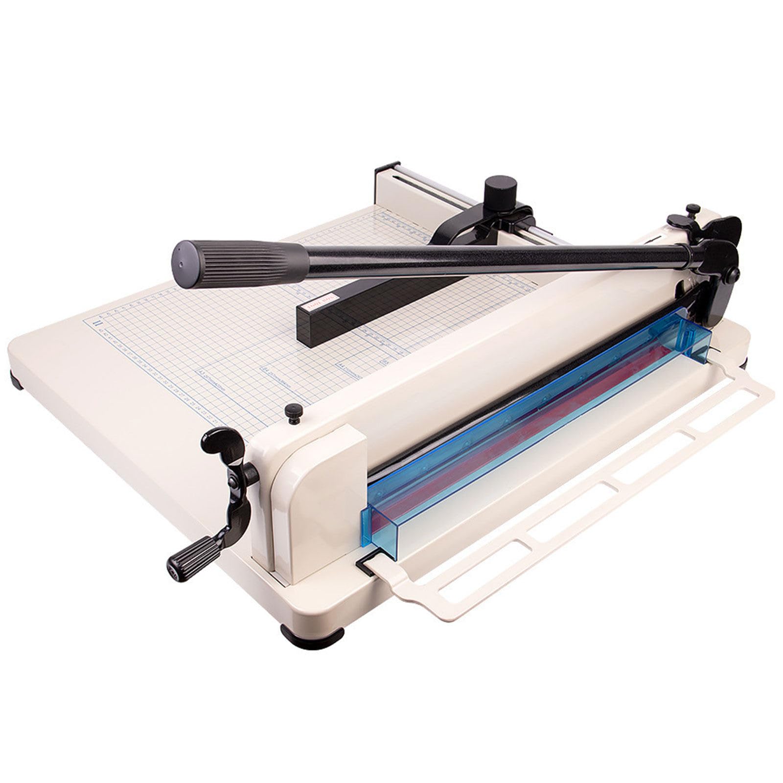 Taglierina a ghigliottina resistente, max 400 fogli, 30/43 cm, con lama in acciaio per stampa, ufficio, scuola
