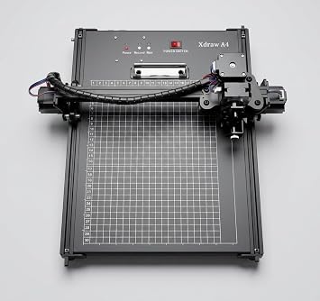 Half-Auto A4 Pen Plotter, xDraw A4 XYZ Pen Plotter, Signature Drawing Writing Robot with Offline Function, Enlarged Base Plate 12 x 12''