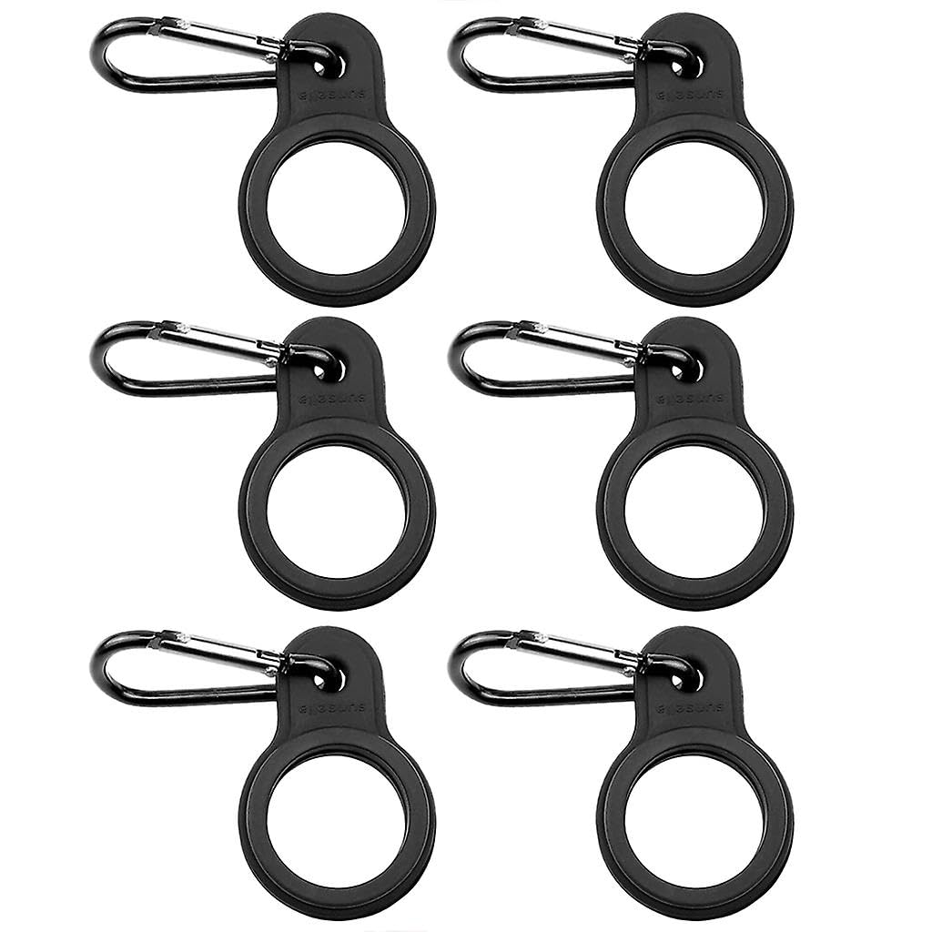 JOYHAPPST Bike Camping Water Bottle for Carrier Hiking Bottle Holder Clip Hook with Carabi