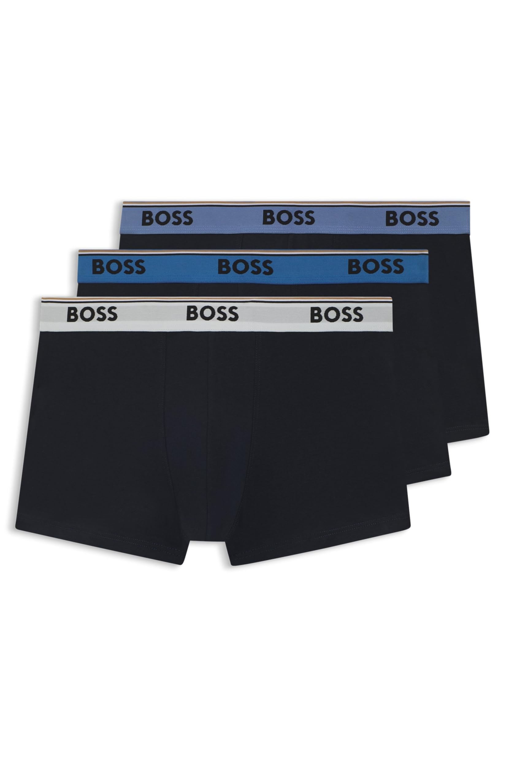 BOSS Herren Trunk 3p Power 10276514 01 Trunk (1er Pack)