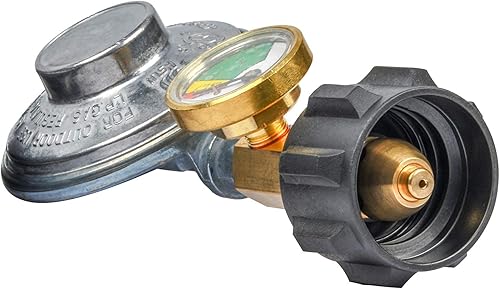 Miniatura 4 de GasSaf Regulador de propano de baja presión de 3 pies y manguera de repuesto para parrilla de gas Weber la mayoría de parrillas de gas LP,