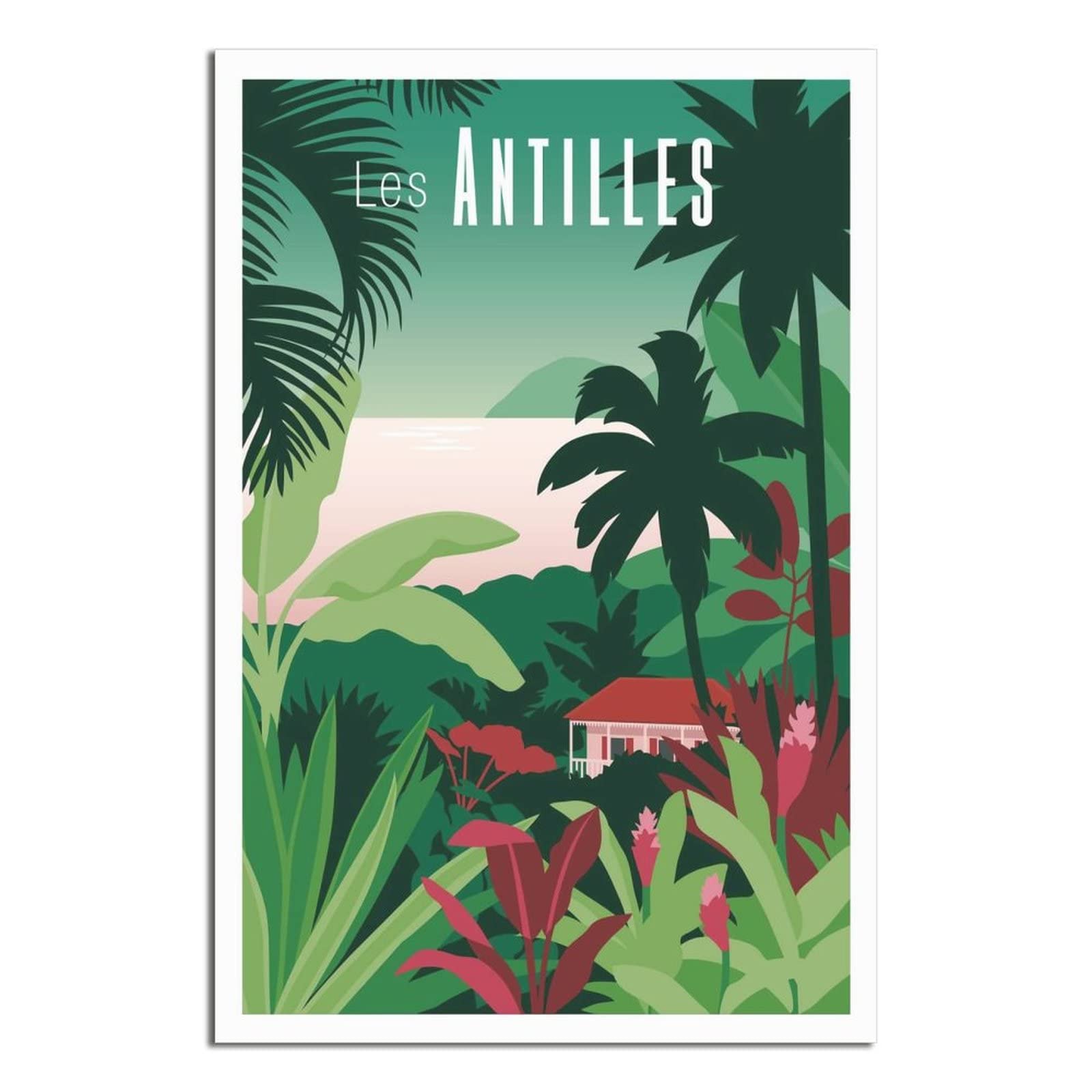 Jigsaw Puzzles for Adults 2000 Pieces，Antilles Skyline Educational Game jigsaw puzzle Suitable for Decompression and Wall Decor 100x70cm