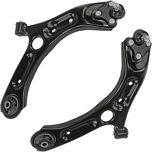 Miniatura 50 de Detroit Axle - Brazos de control delanteros para Nissan Pathfinder Frontier Xterra, 2 brazos de control superiores con rótulas, conjunto de par