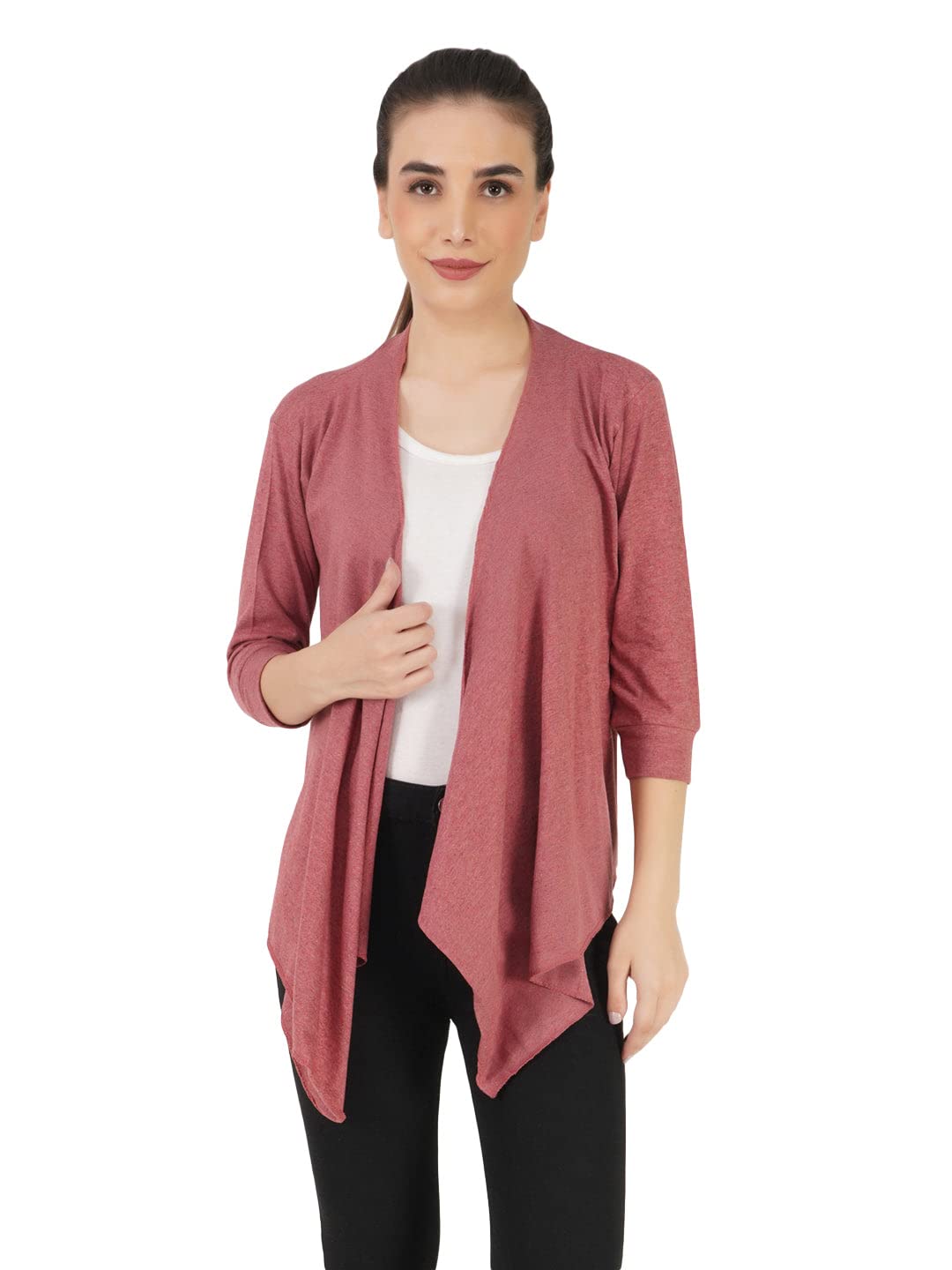 amazon brand - nora nico Amazon Brand-Nora Nico Women's Cotton Waterfall Shrug-picture-36