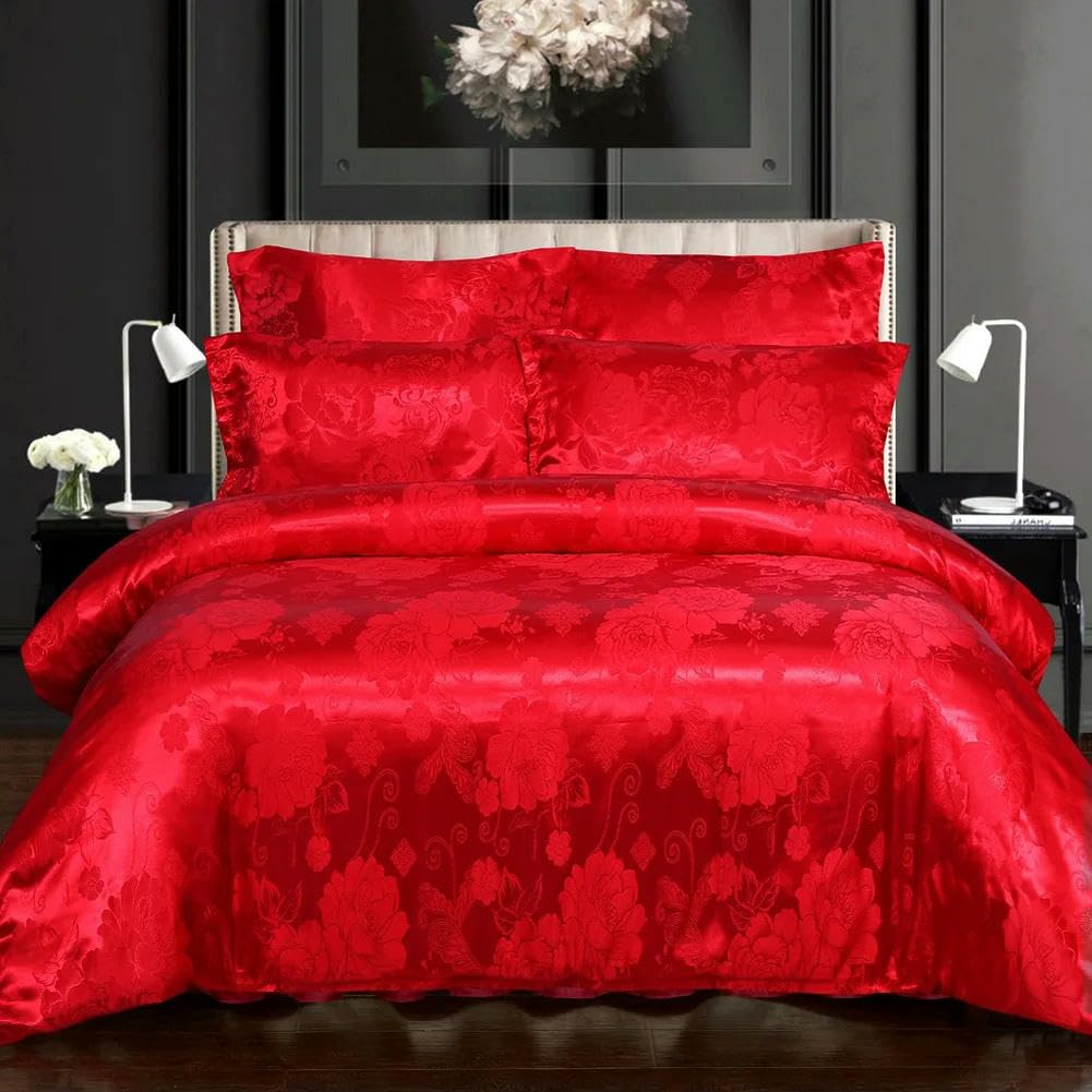 umass Tessuto Copripiumino Letto Euro Biancheria da Letto Set di Biancheria da Letto per Matrimoniale Casa Tessile Federe Camera Da Letto Consolatore 220x240 senza foglio
