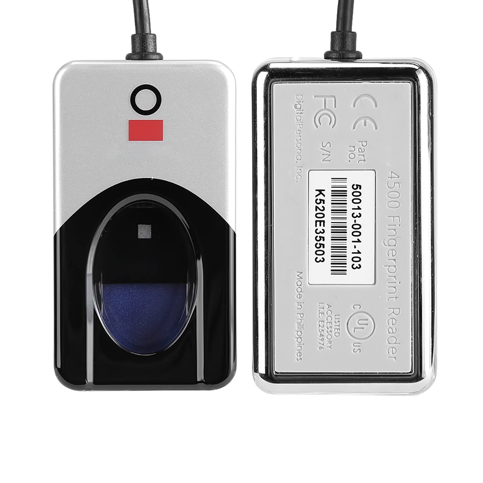 FILFEEL URU4500 USB Collector de Huellas Dactilares Lector de Sensores Biométricos Máquina para la Oficina de Autenticación Segura para Uso en el Hogar