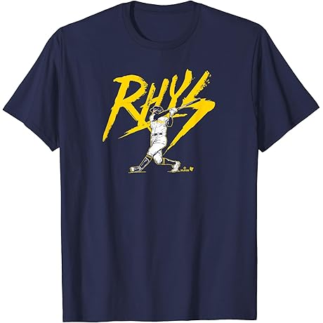 Rhys Hoskins - Rhys Lightning - Milwaukee Baseball T-Shirt