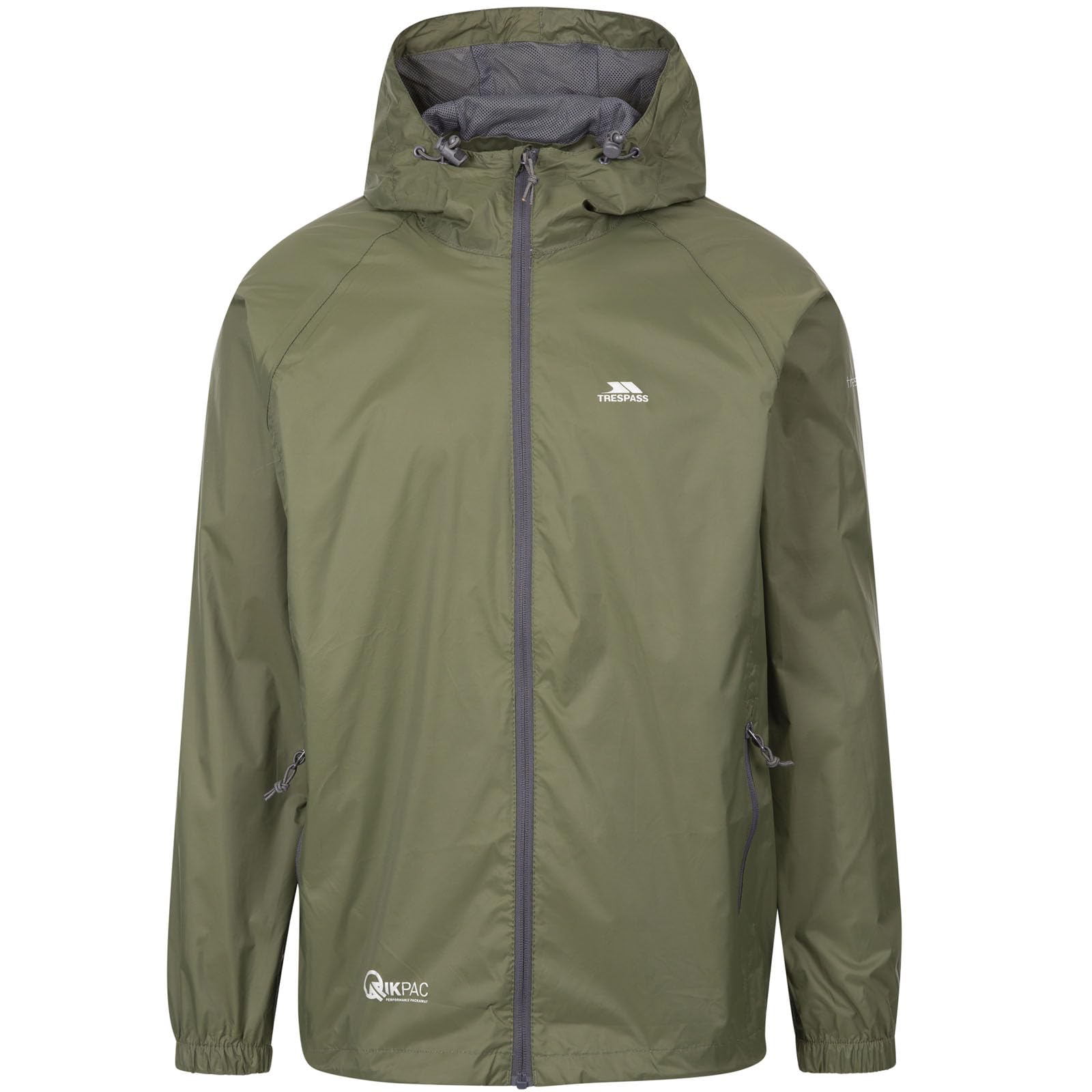 Trespass Men's Qikpac Jacket, Moss, S