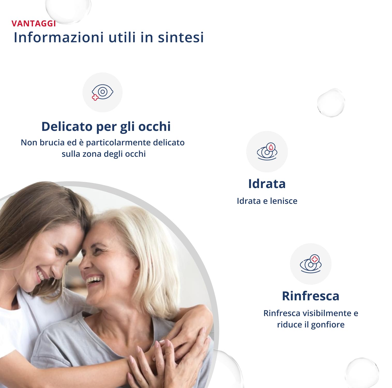 eye Makeup Remover - Formula a due fasi con tetrapeptidi ed estratto di cactus, rimuove il mascara in modo affidabile, lenisce la zona degli occhi e riduce il gonfiore, per pelli