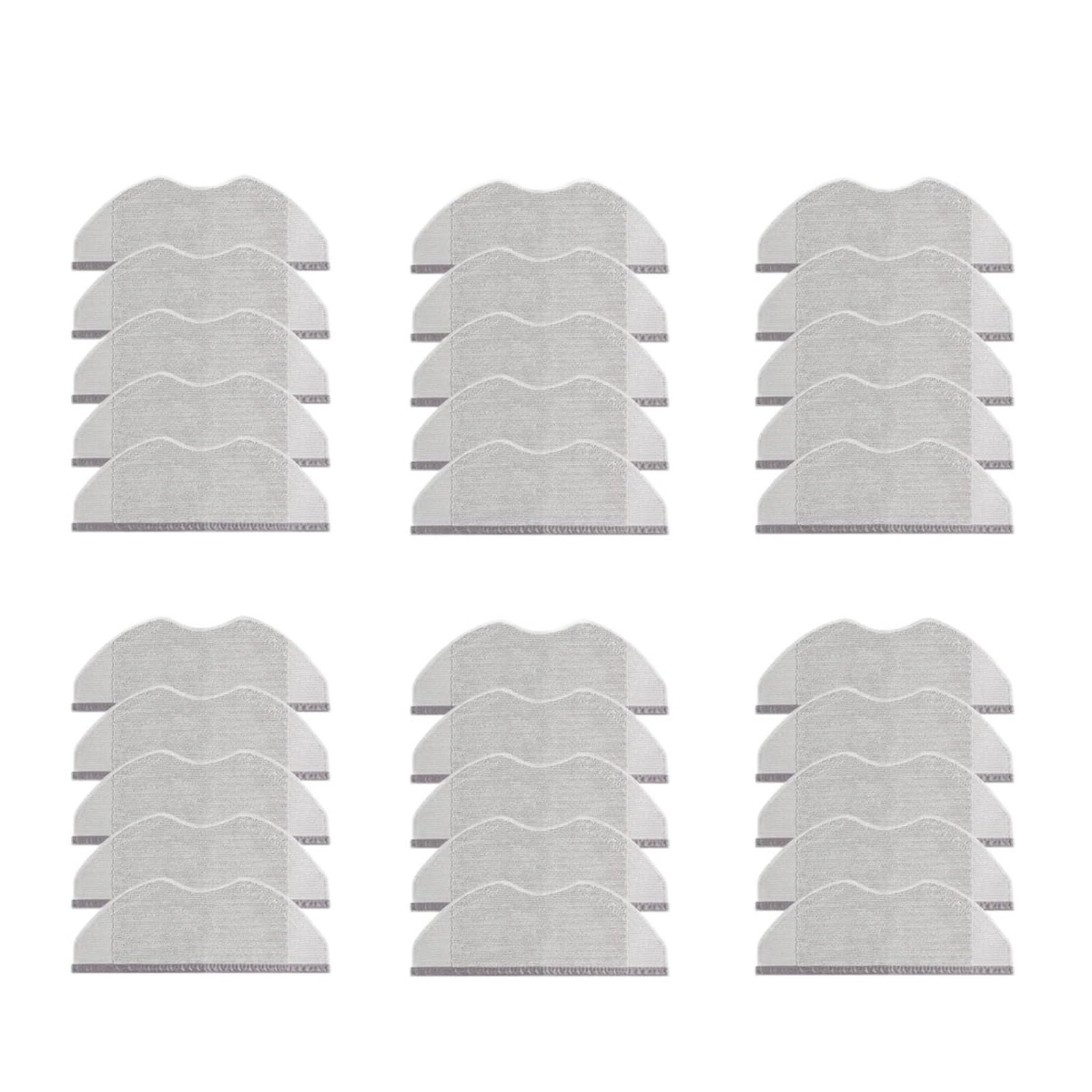 HIZON Washable Mop Cloth，Compatible For Xiaomi，S40 OV81 H40 OV51 S40C E101 Robot Vacuum Replacement Mop Pads Part Floor Cleanong Accessories(SET4)
