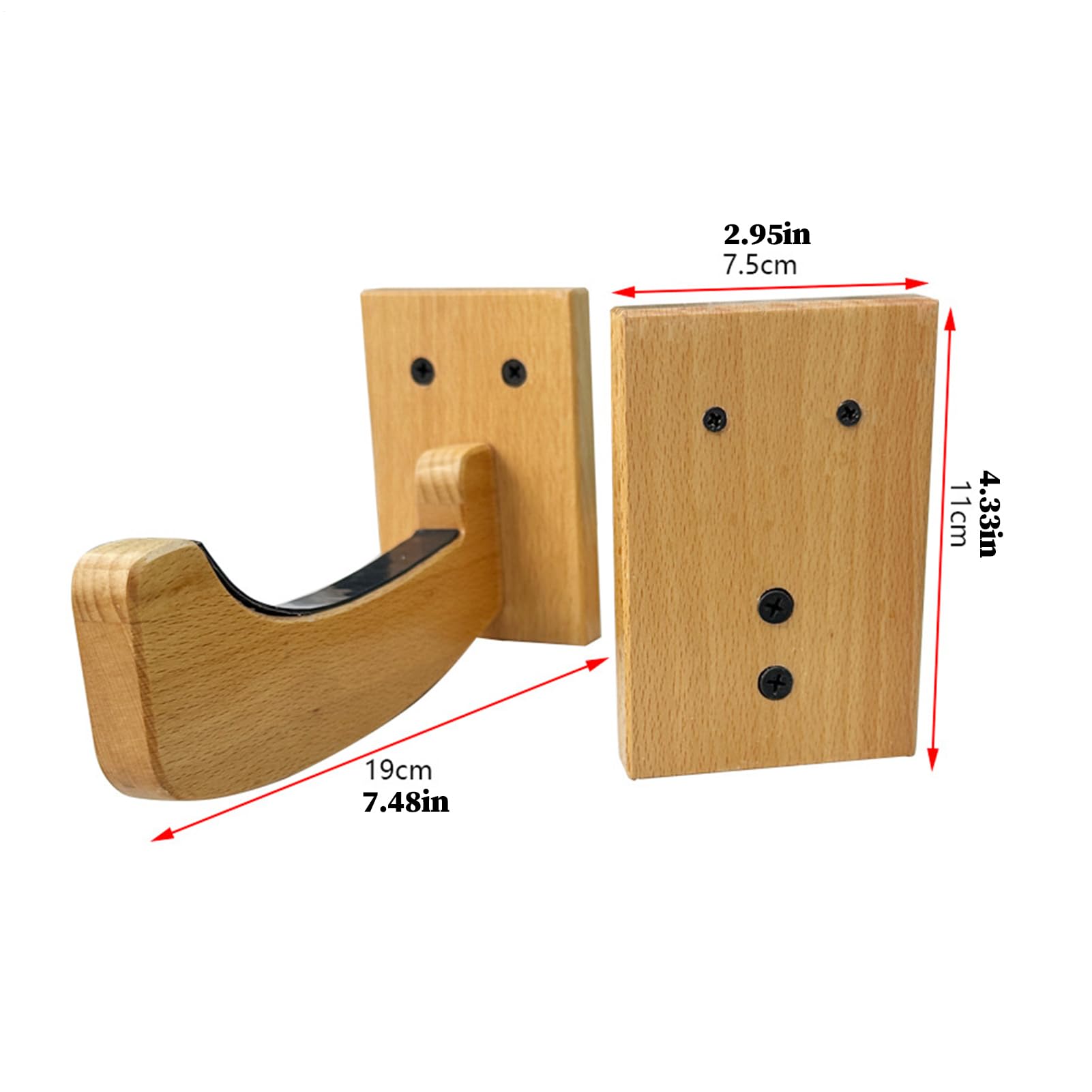 Surfbrett-Halterung aus Holz, Wandaufbewahrung, Aufhänger, Skiboard-Halter mit starkem Outdoor-Organizer für Boards, Surfbrett-Gestell mit kompaktem Design, Wassersport-Zubehör für Garten und Strand
