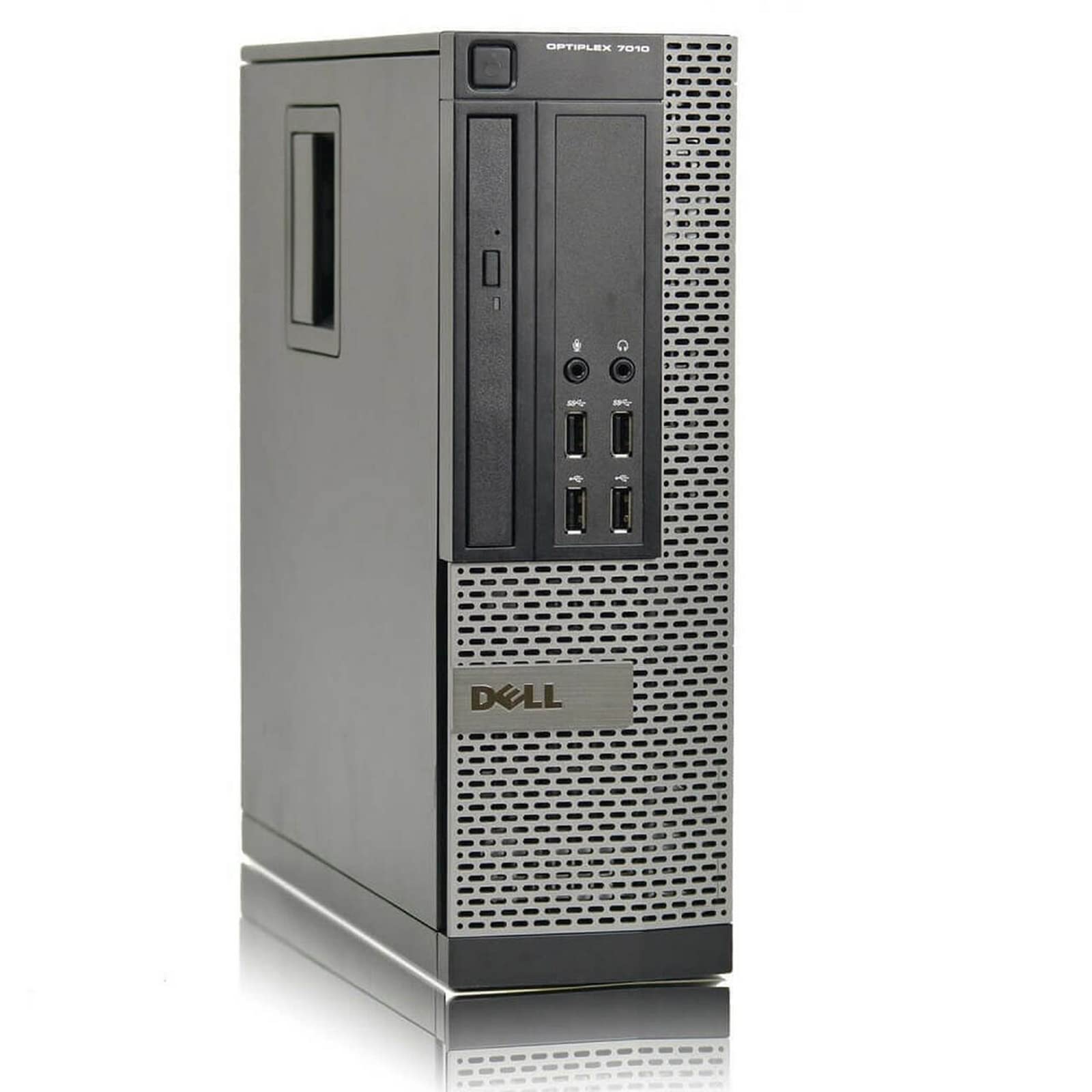 Dell Ordinateur de Bureau 7010 SFF - Core i5-3470 @ 3,2 GHz - 8Go RAM - 240Go SSD - DVD - Windows 10 Pro (Reconditionné)