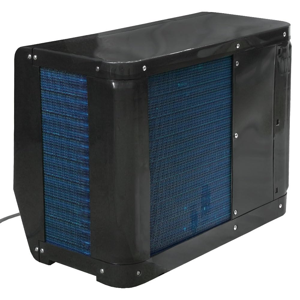 Poolpanda® Pool Wärmepumpe Maxi 6,8 kW cm | elektrische Poolheizung | 32 mm + 38 mm | auch für Salzwasser