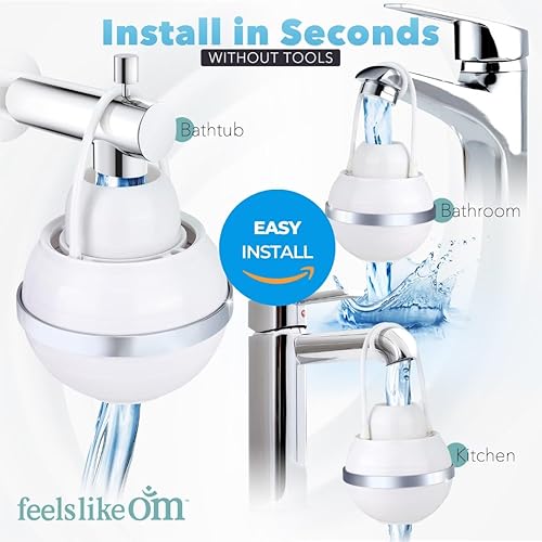 Miniatura 5 de Filtro de agua para bañera  Filtro de baño de filtración de 10 etapas para grifo de bañera  Filtro de agua de bañera  Filtro de baño que reduce el