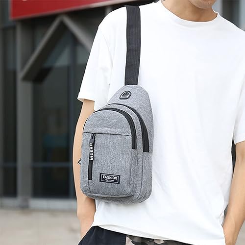 Miniatura 5 de Crossbody Sling Bag, Waterproof Sling Backpack Bag with USB Charging Port, Small Sling Crossbody Chest Shoulder Bag