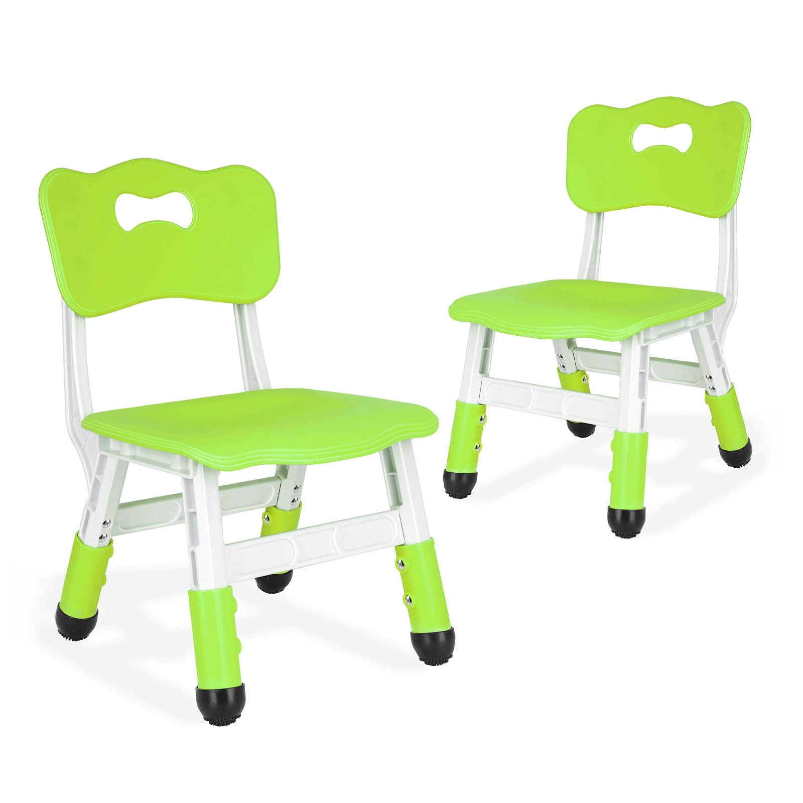 Kid Chairs Indoor 3 Level Adjustable Suitable for Children Age 2-6. Toddler Chairs Maximum Load-Bearing 220LBS for Family Classroom and Nursery Kids Activity Chair Set