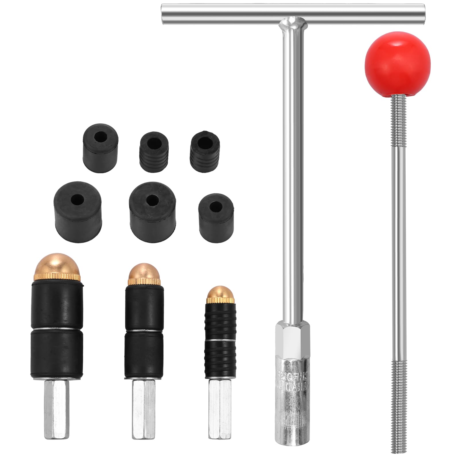 LYDODOKA Pipe Water Stopper Kit, Hot-Melt Water Stop Pin Needles for Fast Water Line Pipe Leakage Repairs, Stainless Steel Copper Pipe Water Stopper Tool for Plugging Water Repair Plumbing Tool