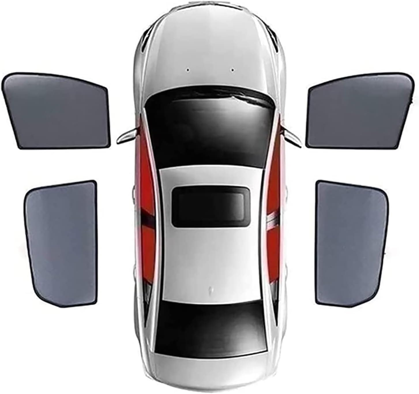 Pare-soleil Tesla Model Y contre la surchauffe habitacle et rayons solaires