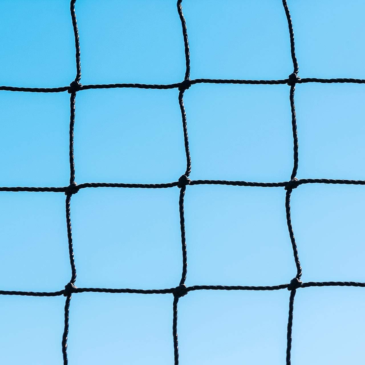 FORTRESS Backyard Cricket Net [4 Sizes] - Steel Pole Backstop Net
