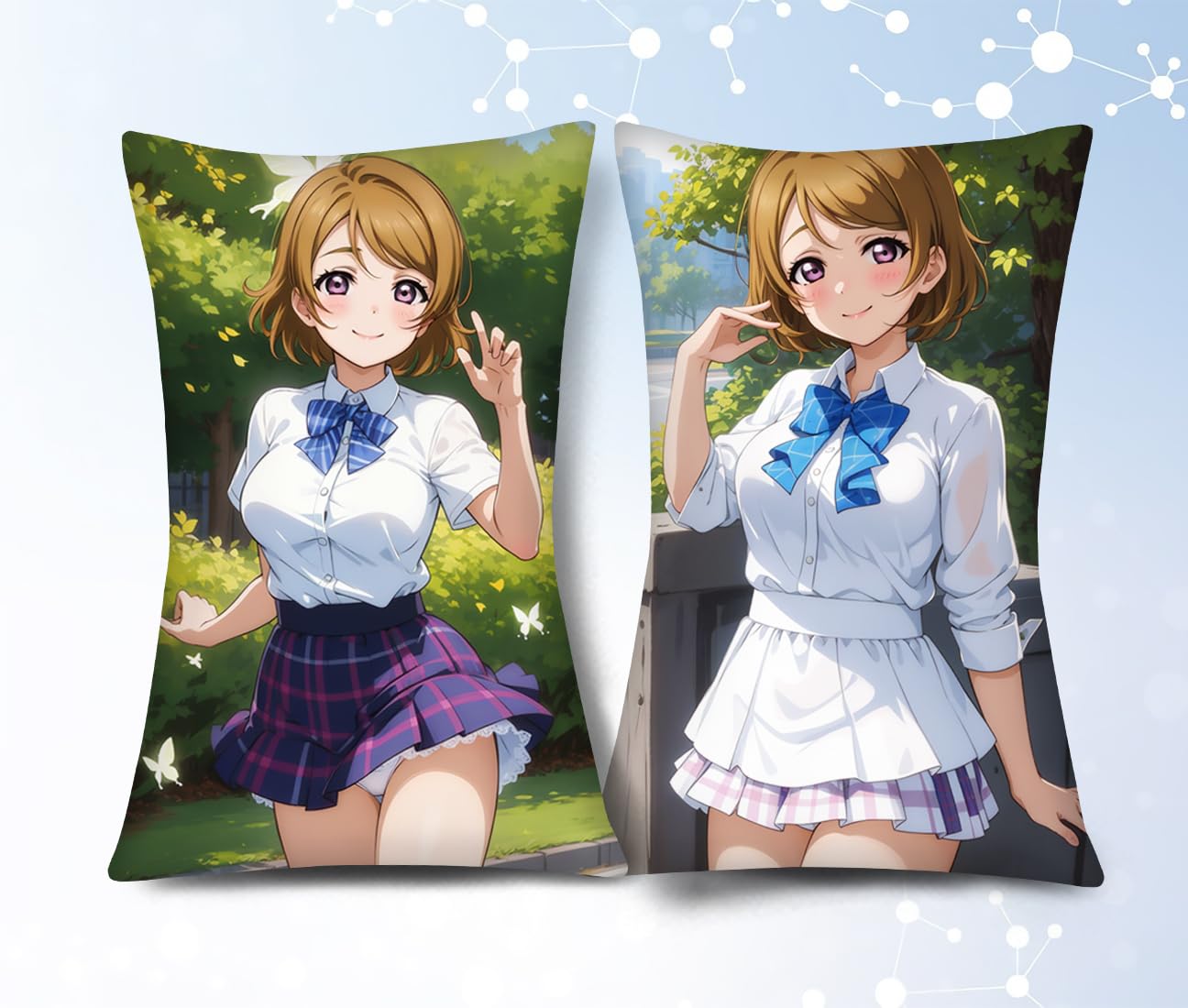 ラブライブ　μ's 小泉花陽　両面抱き枕カバー Amazon.co.jp: ラブマスター 抱き枕 小泉花陽 柔らかい 枕カバー 抱き