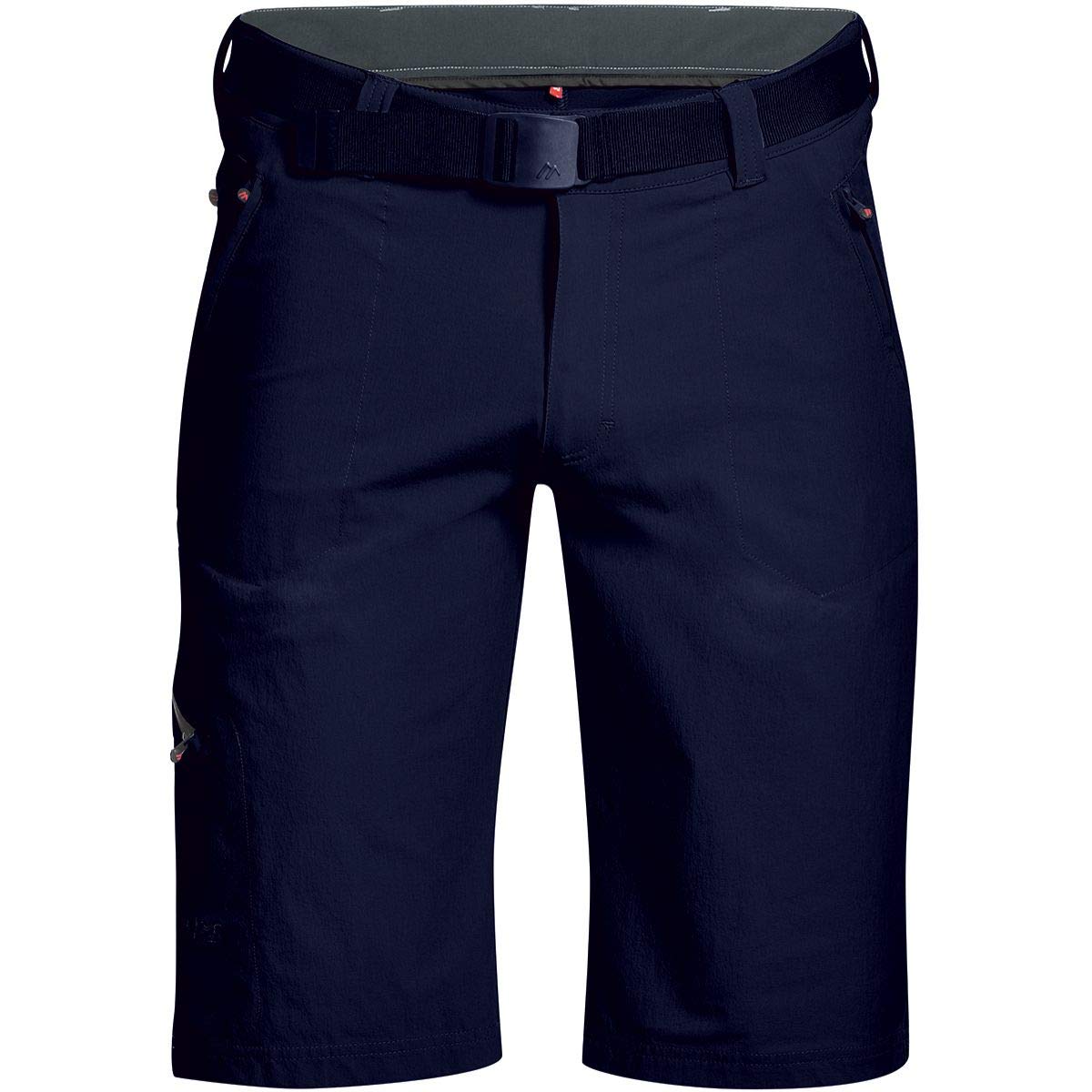 maier sports Nil Bermuda, Men's Short Hiking Trousers, Water-Repellent Bermuda Shorts for Trekking and Hiking, PFC-Free, mSTRETCH pro 4 & dryprotec