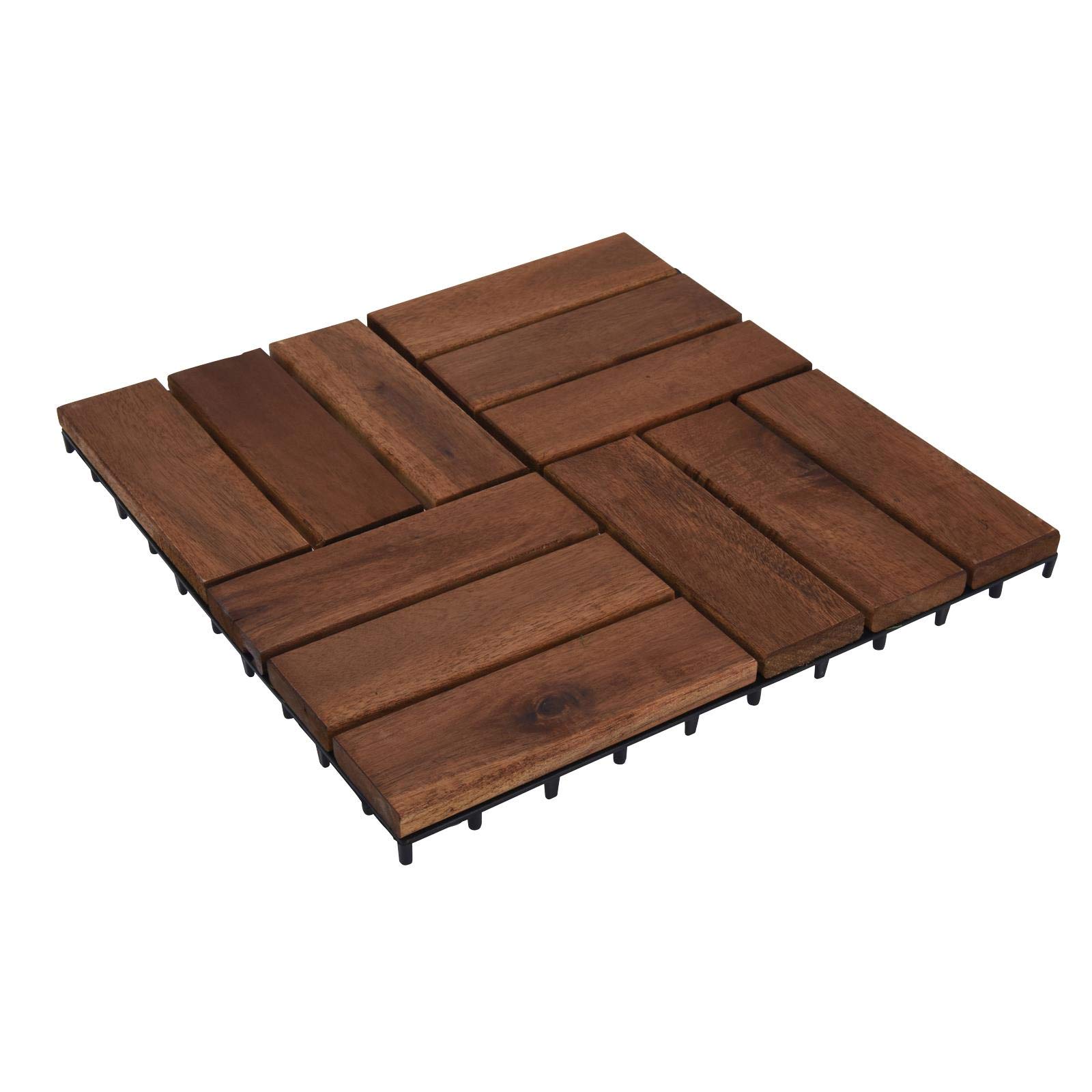 Buy idooka Garden Interlocking Floor Tiles 9 Pack Astro Turf