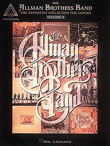 The Allman Brothers Band - The Definitive Collection for Guitar - Volume 2 (Guitar Recorded Versions S) by Allman Brothers (1995-11-01)      Mass Market Paperback – January 1, 1830