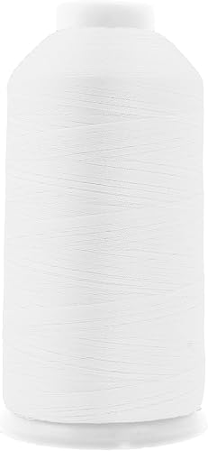 Miniatura 114 de Mandala Crafts Hilos de coser resistentes de nailon consolidado, hilo para tejer jeans de cuero, hilos de tapicería marina al aire libre, Beige