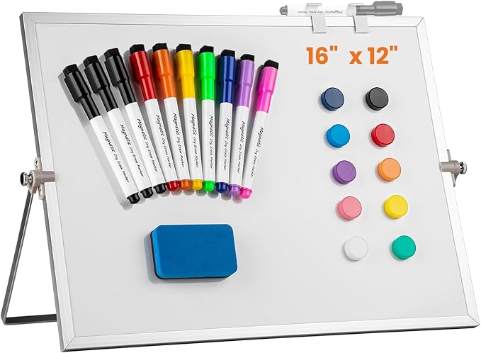 Aisuoker Magnetic Desktop Whiteboard - Content structure planning and SEO organization tool for writers