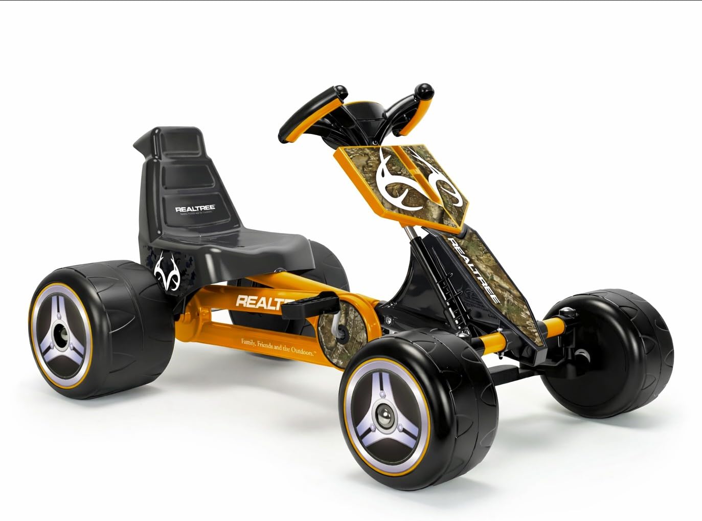 Best Ride On Cars Realtree Officially Licensed Pedal Go Kart for Kids Ages 3–6 | Toddler Ride-On Toy with Easy Pedals, Smooth-Rolling Wheels &amp; Durable Frame | Safe Outdoor Adventure Fun