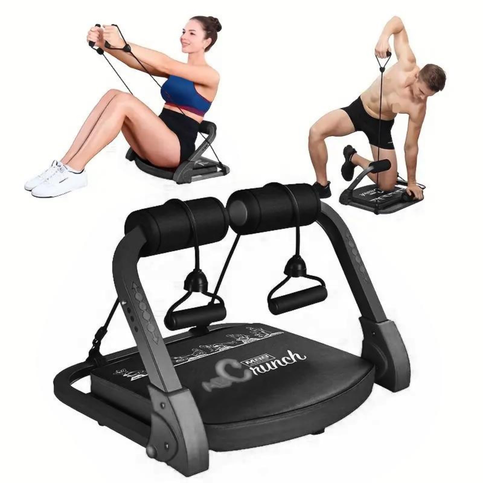 Ab Workout Machine for Home Gym – Adjustable Core & Abs Exercise Equipment for Full Body Training, Foldable Fitness Machine for All Ages and Fitness Levels-image-18