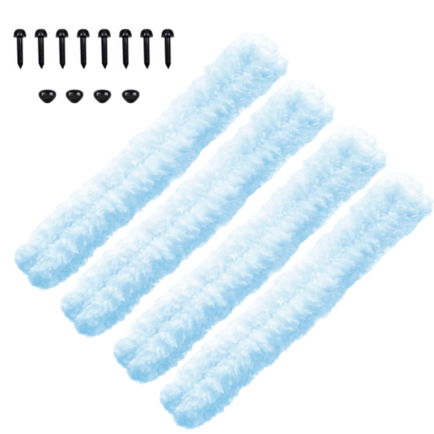 Amazon.co.jp: モールドール 手芸モール モフモフモール 幅15 mm 長さ