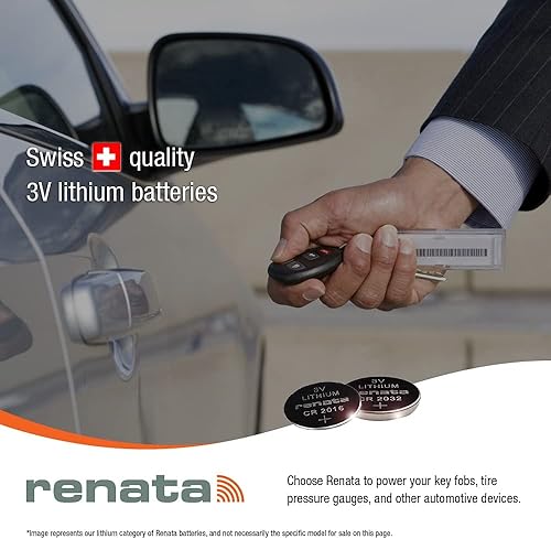 Miniatura 7 de renata Botón de moneda de celda CR1632 Batería de litio 3V Tag Watch Key x1 Hecho en Suiza