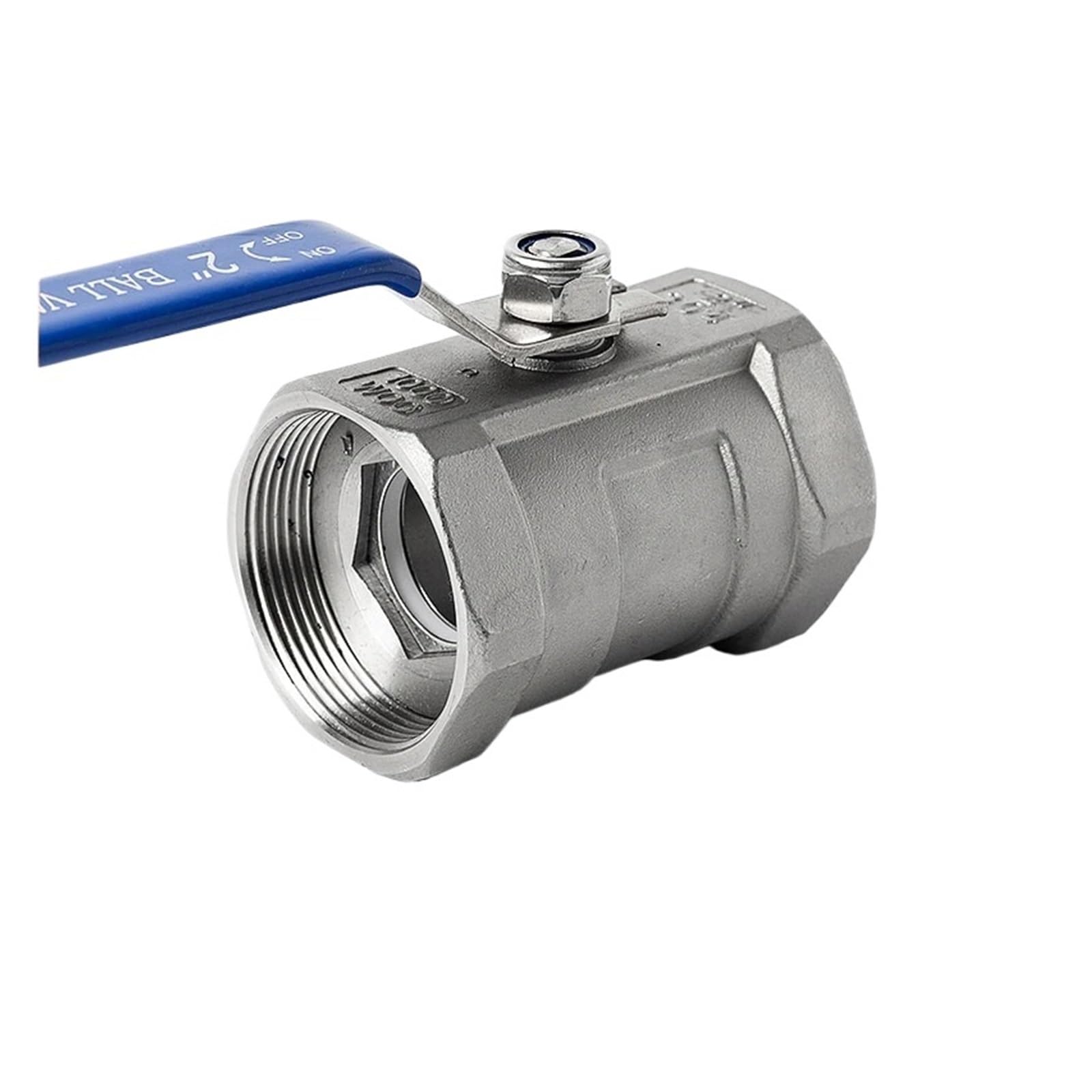 Vanne à boisseau sphérique inox 304 étanche à filetage interne 2"