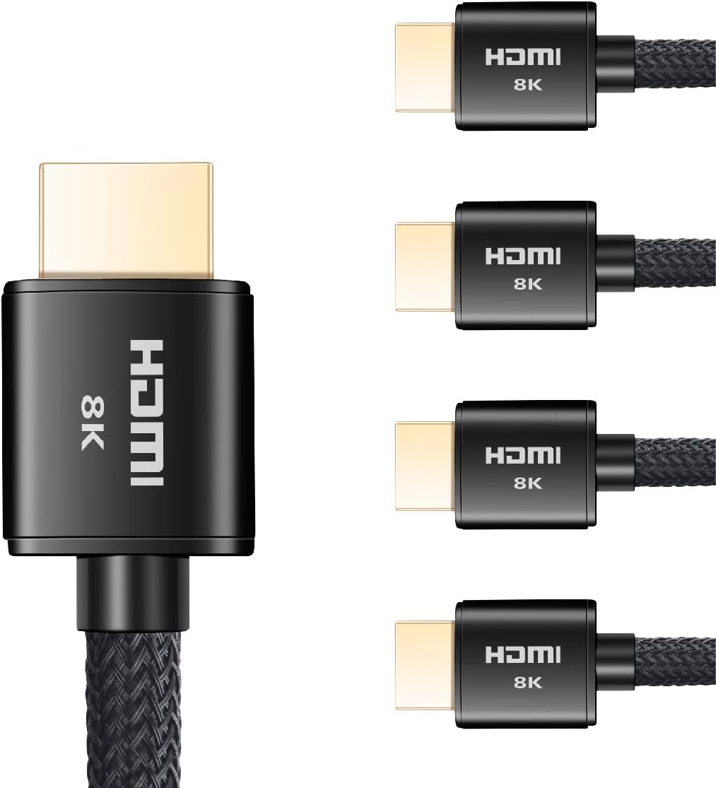 Best Cyber Deals 🔥 Buyer’s Point Ultra High Speed HDMI 2.1 Cable Dynamic HDR 1.8M (6ft) 8K 120Hz, 48Gbps, eARC (Black, 5 Pack) Up To 40% OFF Buyer’s Point Ultra High Speed HDMI 2.1 Cable Dynamic HDR 1.8M (6ft) 8K 120Hz, 48Gbps, eARC (Black, 5 Pack)