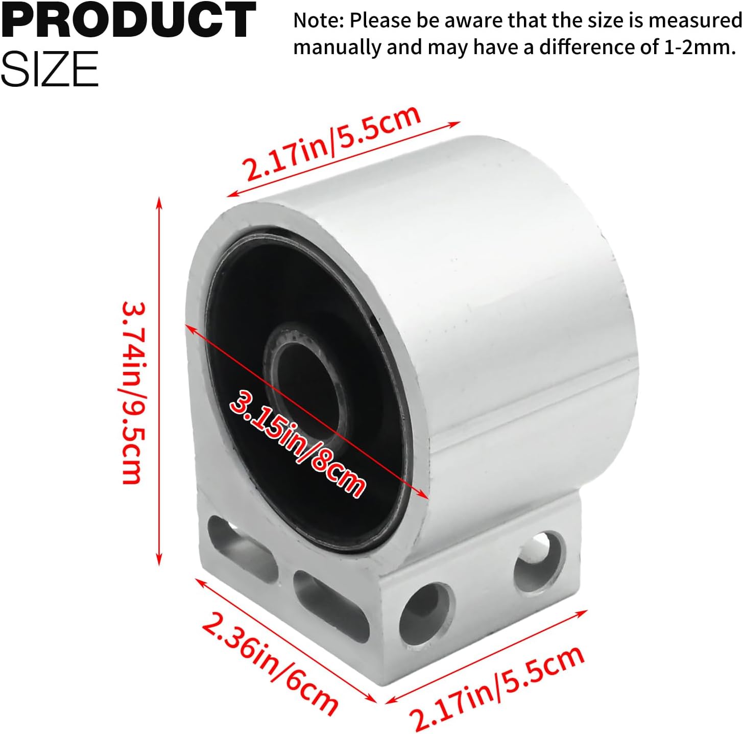 K200784 Front Lower Rearward Control Arm Bushing, Replacement for GMC Terrain 2010-2016, Replacement for Chevrolet Captiva Sport 2012-2015